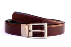 Cinturón reversible marrón