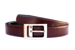 Cinturón reversible marrón